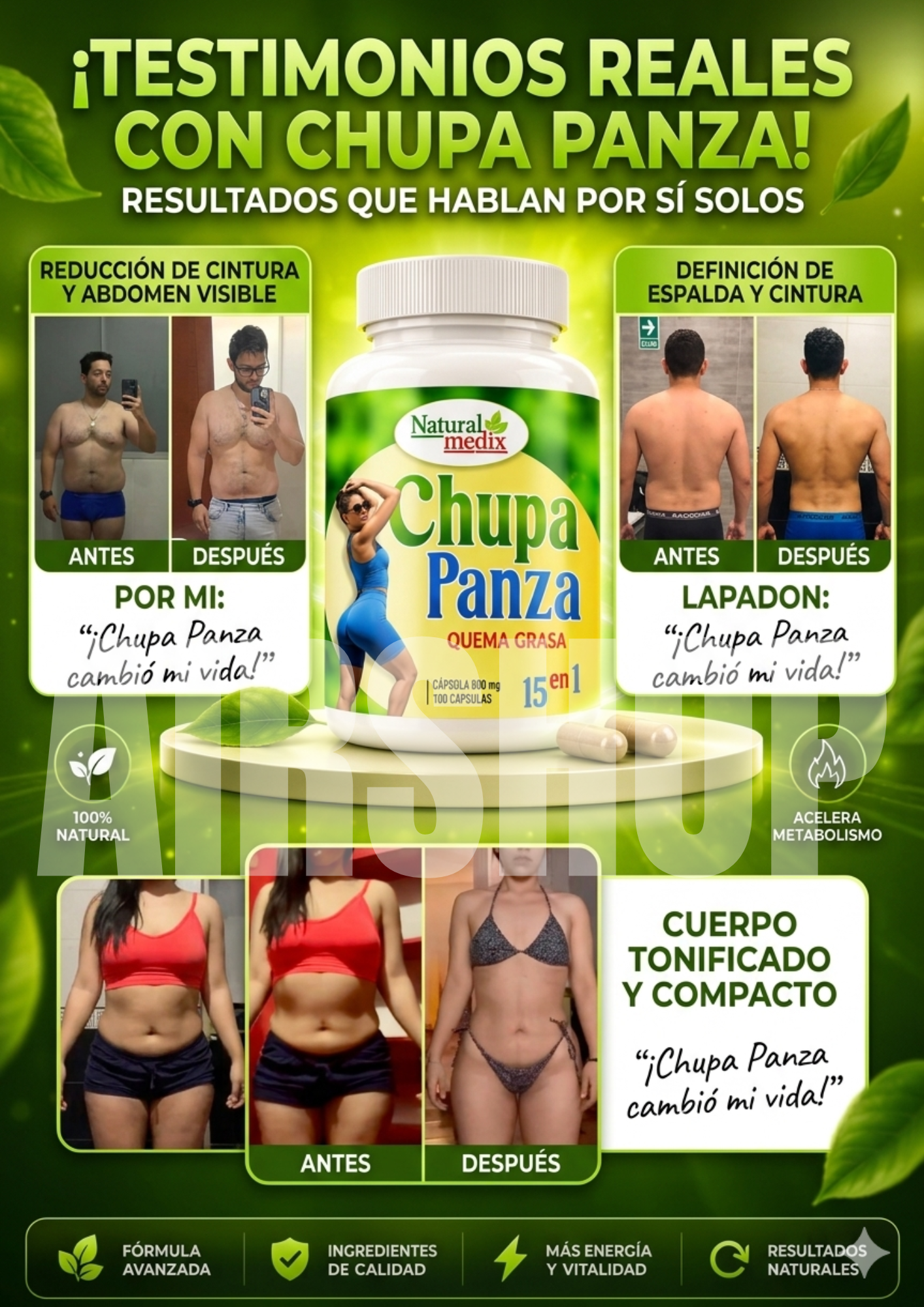✨ Invisible Fit™ ✨ 🤍 Cápsulas Chupa Panza 🔥